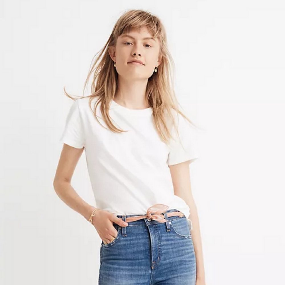 NWT Madewell Northside Vintage Tee White